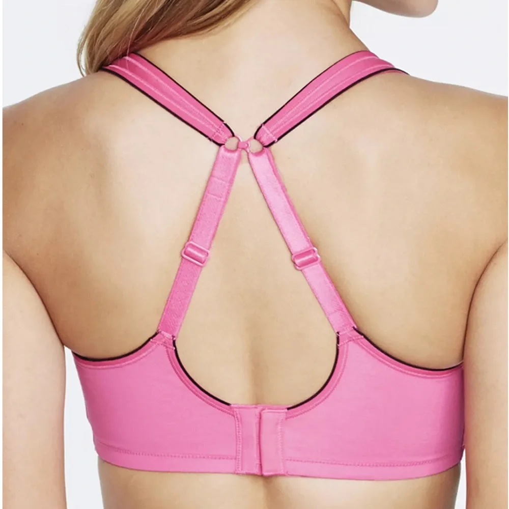 - Dominique SZ 34I Zoe Pro Max Convertible Underwire Pink Sport Bra! NEW! - Picture 4 of 10